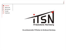 Tablet Screenshot of it-solutions-nuernberg.de